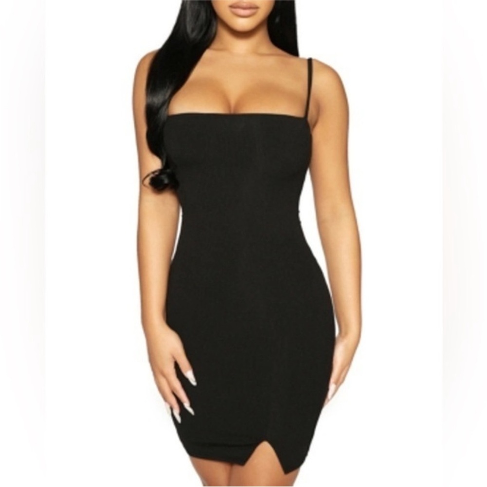 Naked Wardrobe Black Mini Dress